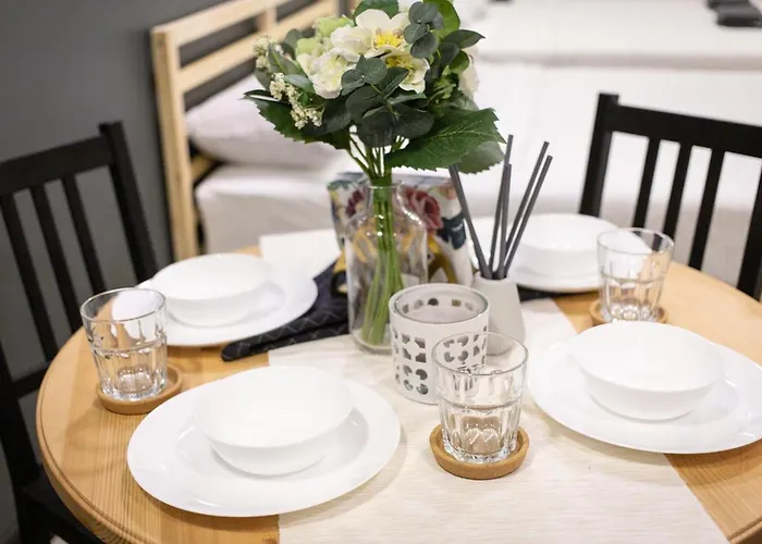Apartment T1 Large Full Kitchen 100m. To Bts